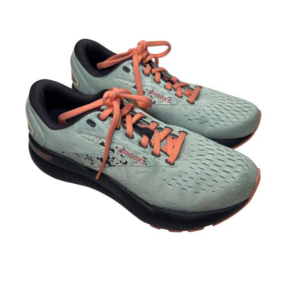Brooks Women's Ghost 16 - Size 6 - Surf/Flower/Whitecap - Picture 1 of 8